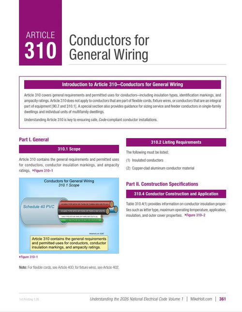Mike Holt's Illustrated Guide to Understanding the National Electrical Code