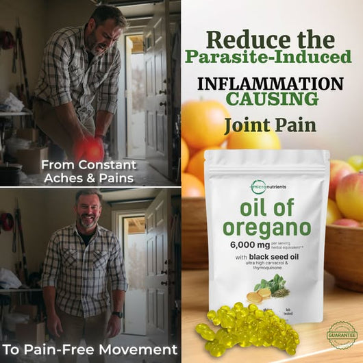 Oil of Oregano - Nature’s Ultimate Defense Premium Product That Solves Your Digestion, Heart, Weight & Detoxify