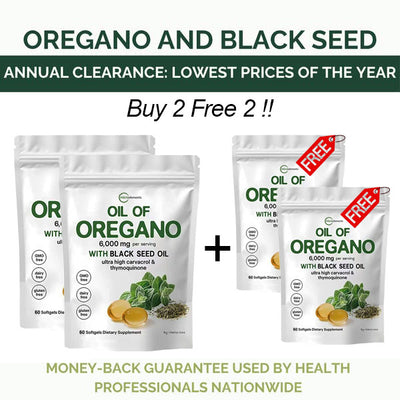 Oil of Oregano - Nature’s Ultimate Defense Premium Product That Solves Your Digestion, Heart, Weight & Detoxify