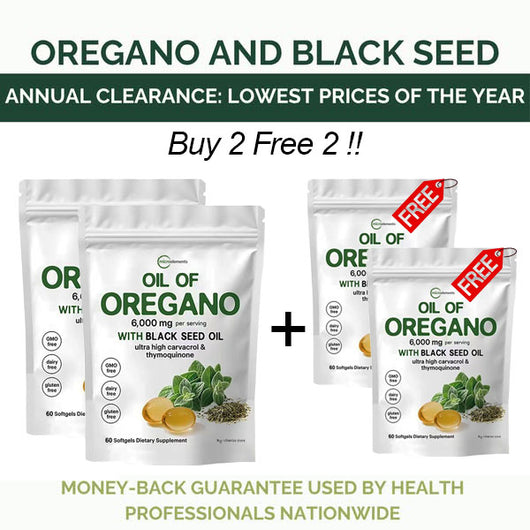 Oil of Oregano - Nature’s Ultimate Defense Premium Product That Solves Your Digestion, Heart, Weight & Detoxify