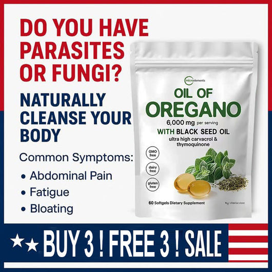 Oil of Oregano - Nature’s Ultimate Defense Premium Product That Solves Your Digestion, Heart, Weight & Detoxify