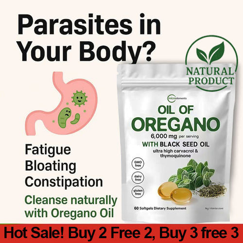 Oil of Oregano - Nature’s Ultimate Defense Premium Product That Solves Your Digestion, Heart, Weight & Detoxify