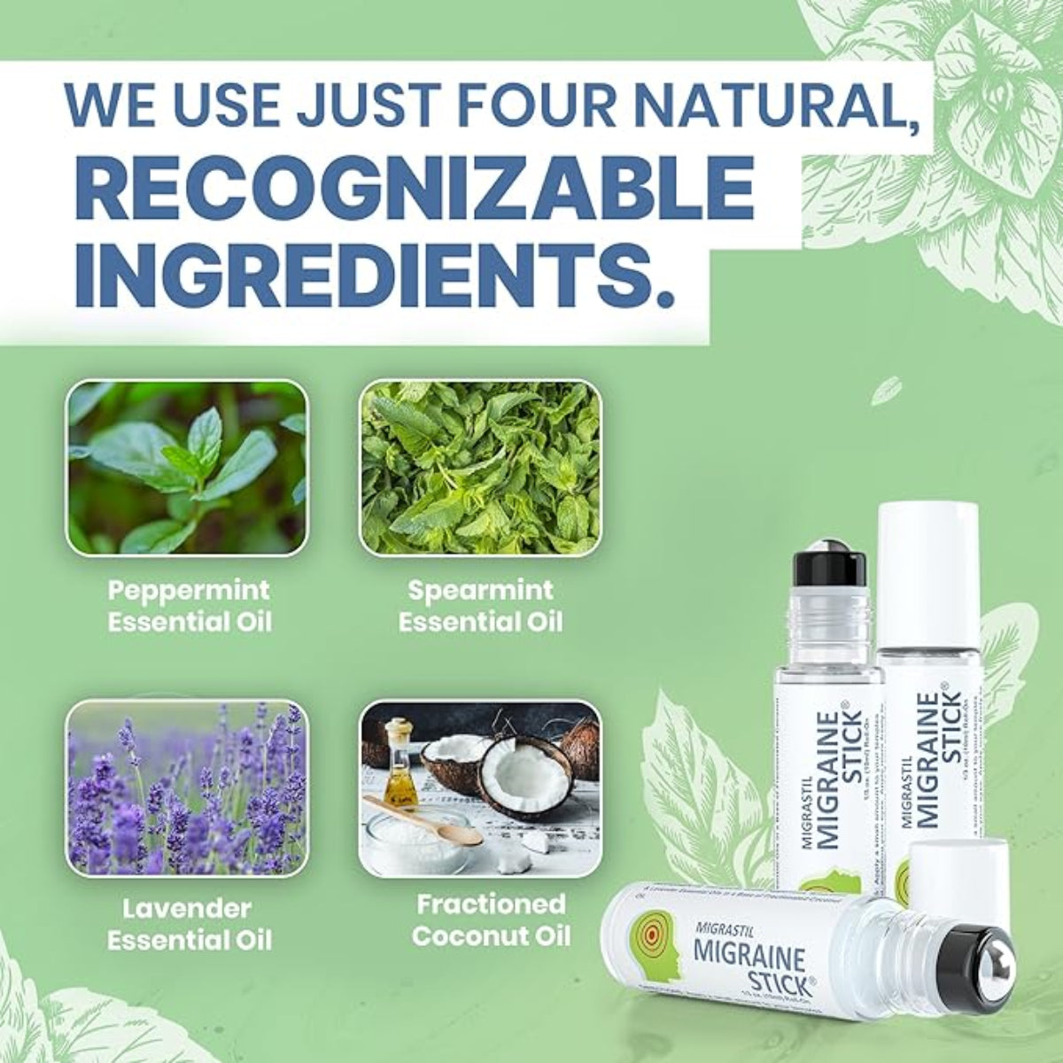 Vitarise Migrastil Stick — Roll-On de Aromaterapia para el Alivio