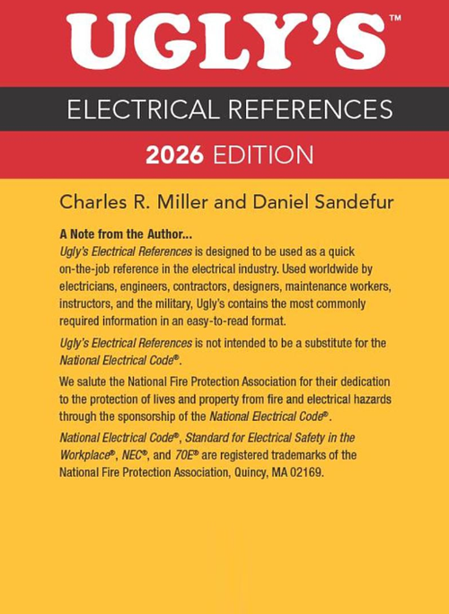 Ugly's Electrical References 2026 Edition