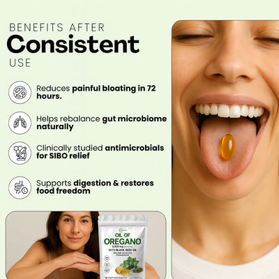 Oil of Oregano - Nature’s Ultimate Defense Premium Product That Solves Your Digestion, Heart, Weight & Detoxify