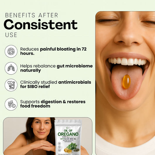 Oil of Oregano - Nature’s Ultimate Defense Premium Product That Solves Your Digestion, Heart, Weight & Detoxify