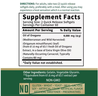 Oil of Oregano - Nature’s Ultimate Defense Premium Product That Solves Your Digestion, Heart, Weight & Detoxify
